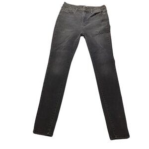 Judy Blue Women's Skinny Leg Black Denim Jeans Size 11 - 30X33 Pre-Owned